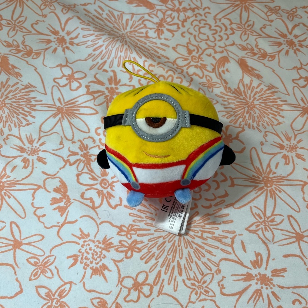 One-Eyed Plush Toy - Yellow, Blue, and Red